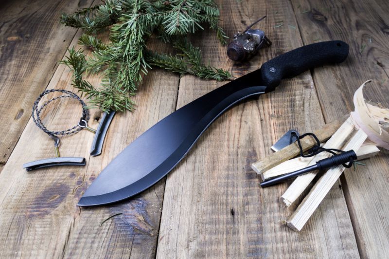 tourist-tools-research-survival-saw-machete machete knife 