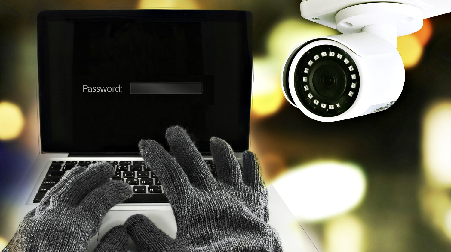 Featured | A hacker in the dark breaks the access to steal information and infect computers | Is Your Home Security System Spying On You?