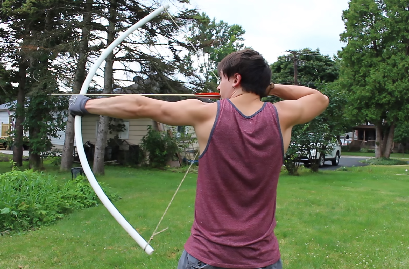 PVC pipe bow 3