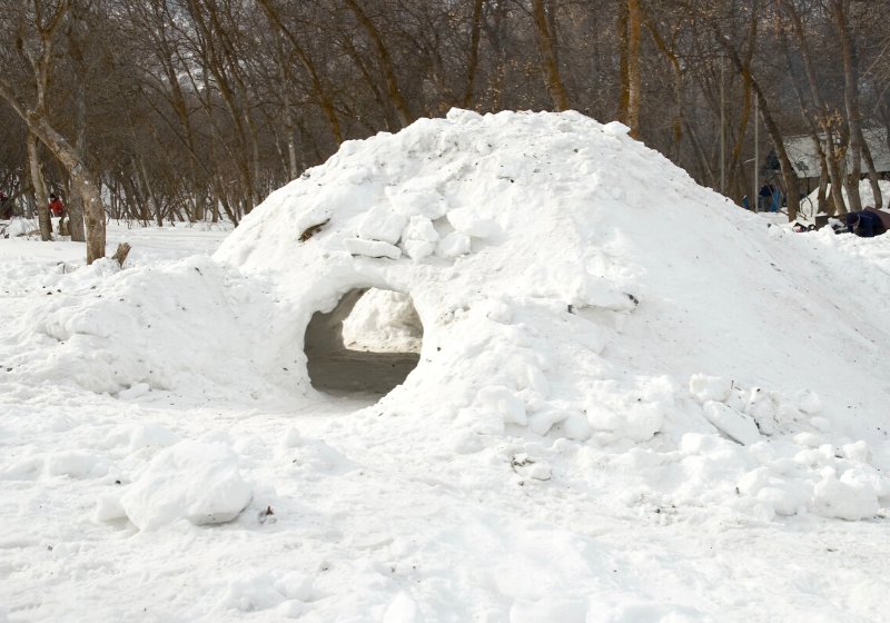 snow cave built mountains utah this | winter preparedness checklist