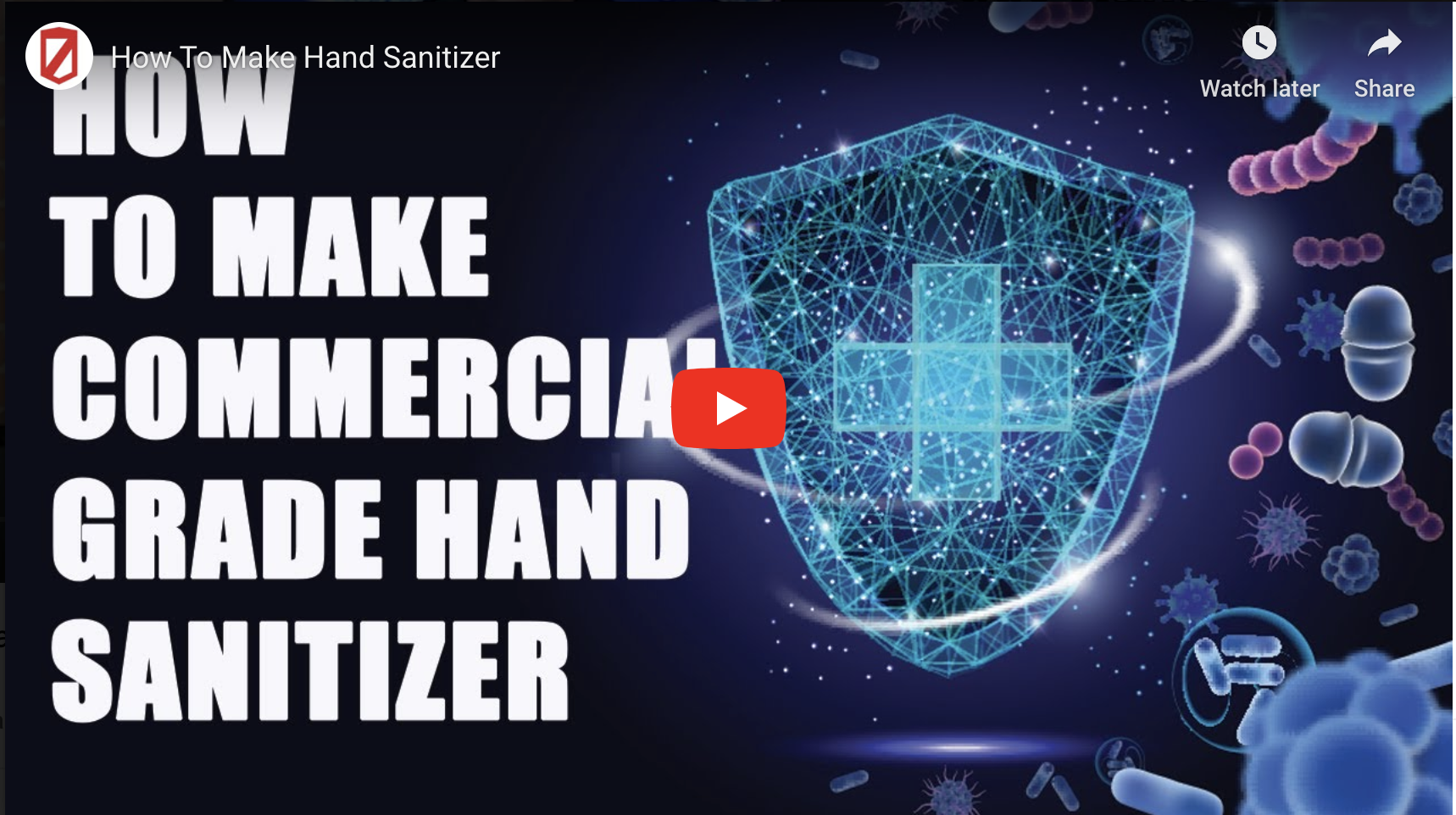 How to Make Commercial Grade Hand Sanitizer