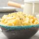 bowl tasty mashed potato on gray | Instant Mashed Potatoes: Awesome Survival Food? | featured