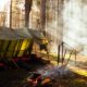 bushcraft campsite smoke sunshine | Bushcraft 101 | Everything You Need To Know | featured
