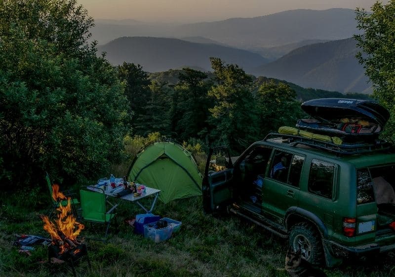 Outdoors traveling camping Car camping SS1