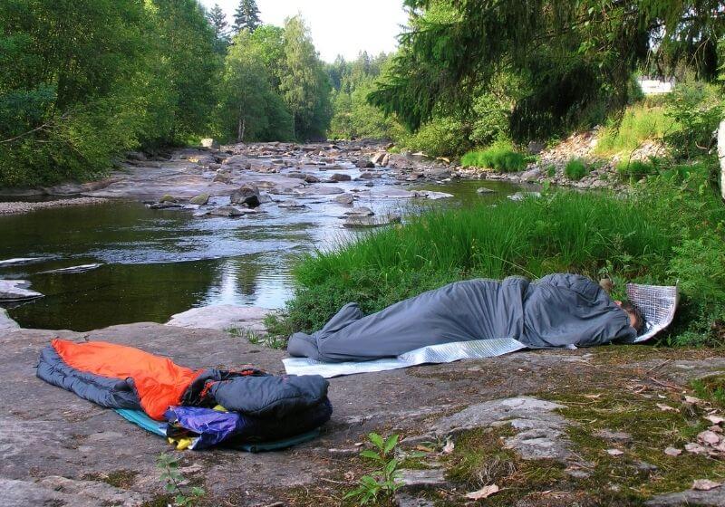 The Countryside of Norway on a Summer Day Bivy sack SS