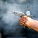 shooting pistol reloading gun man aiming | How to Treat a Gunshot Wound | Types of Gunshot Wounds (NSFW) | featured