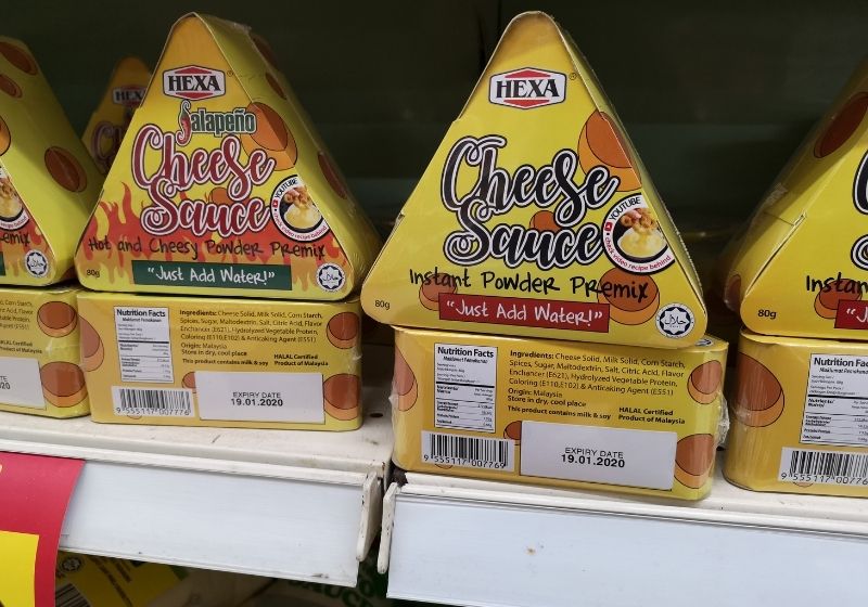 Cheese Sauce instant powder premix Foods to stock up on SS