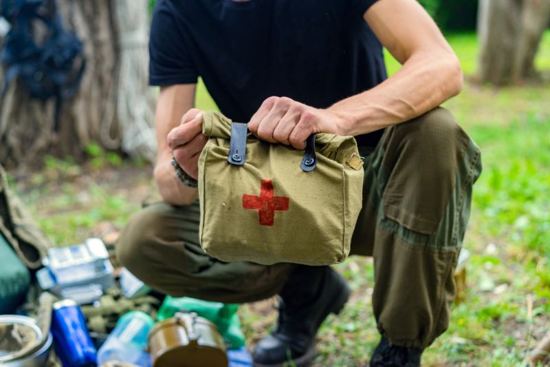 military-medical-aid-first-kit budget survival kit