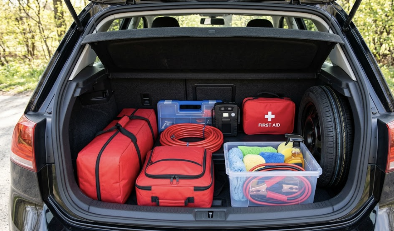 spring car emergency kit featured