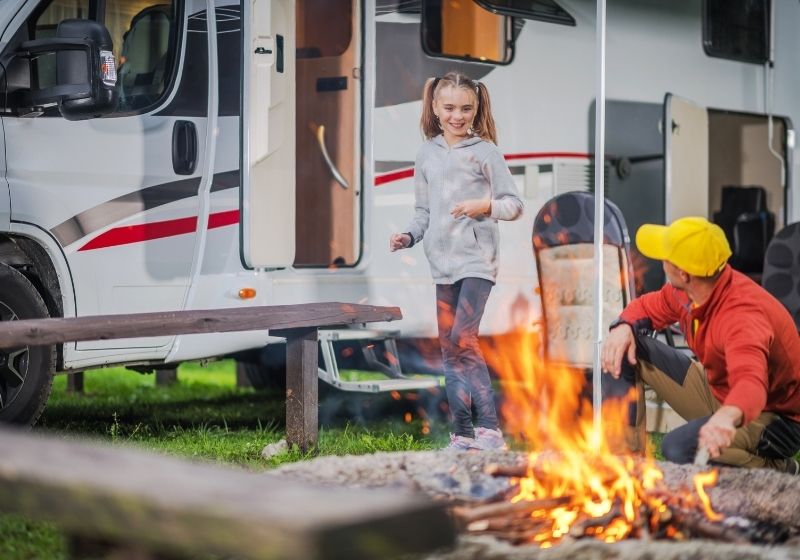 Family RV Road Trip Campsite | what you need to know to book a campsite for an rv