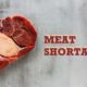Piece raw meat bone | Beef shortage | Featured
