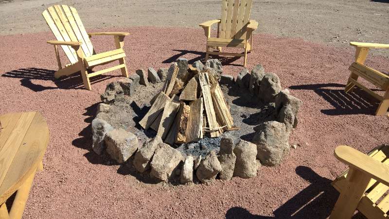 Stone Campfire Pit-campfire