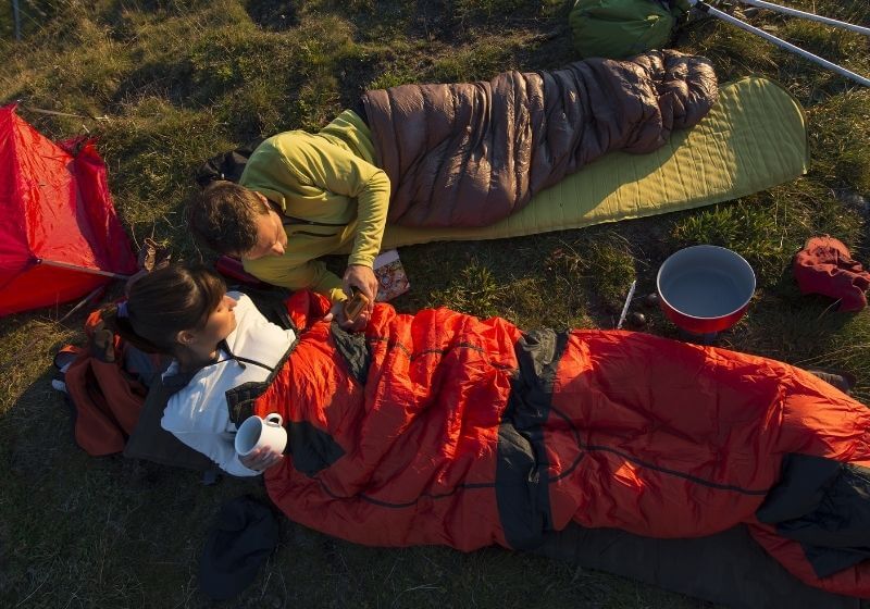 Trekking and overnight with sleeping bag Best sleeping bags SS