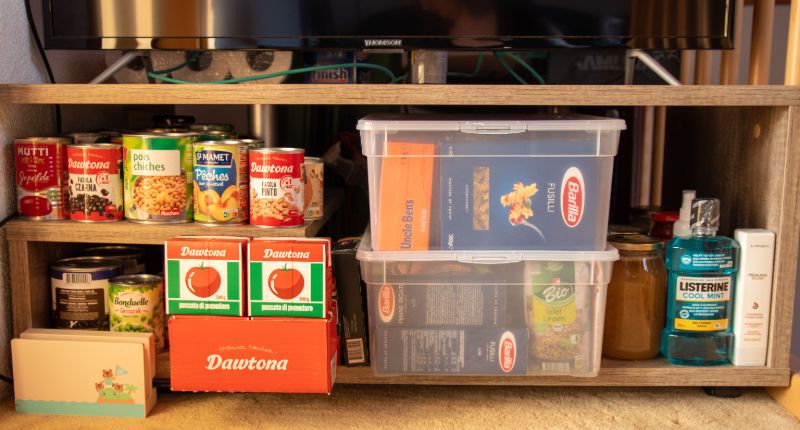 Prepping emergency food supply | Hurricane preparedness