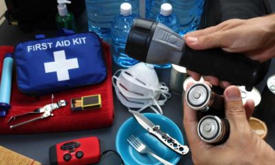 Disaster management includes preparing a disaster kit that can be contained in a go bag-Disaster Survival Kits | featured