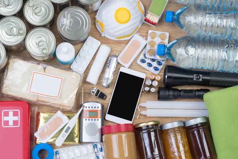 Objects useful in emergency situations such as natural disasters-Disaster Survival Kits