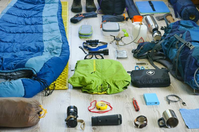 Things and accessories for trekking camping and travel-Camping Safety Tips
