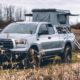 Truck with Roof Top Tent in FieldTruck Bed Camping | Everything You Need to Know about It | featured