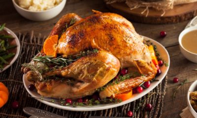 Homemade roasted Thanksgiving day turkey | Thanksgiving prep | Featured