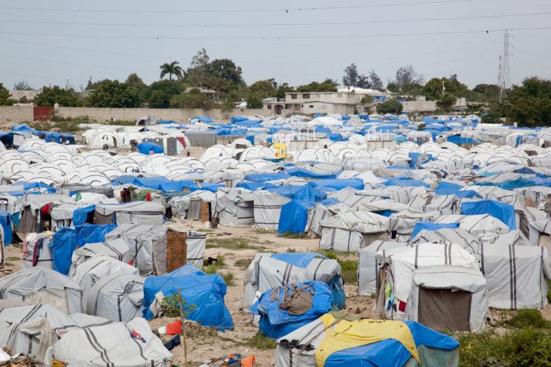 haitian-tent-city-earthquake earthquake survival