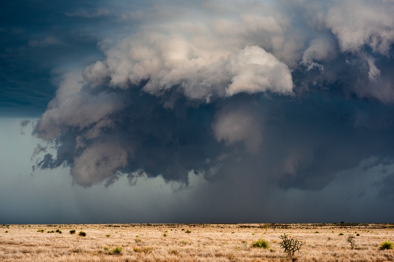 Dark storm clouds from a supercell thunderstorm-How to Prepare for Climate Change