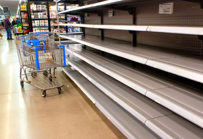 empty-shelves-supermarket-due-stockpiling-during Grocery Store SS