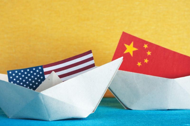 paper-ship-flags-usa-china-conflict South China Sea SS