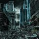 Will Society Collapse | Society Collapse 2040 Destruction of city with debris and collapsing structures. war, natural disasters, judgment day, fire, nuclear accident or terrorism