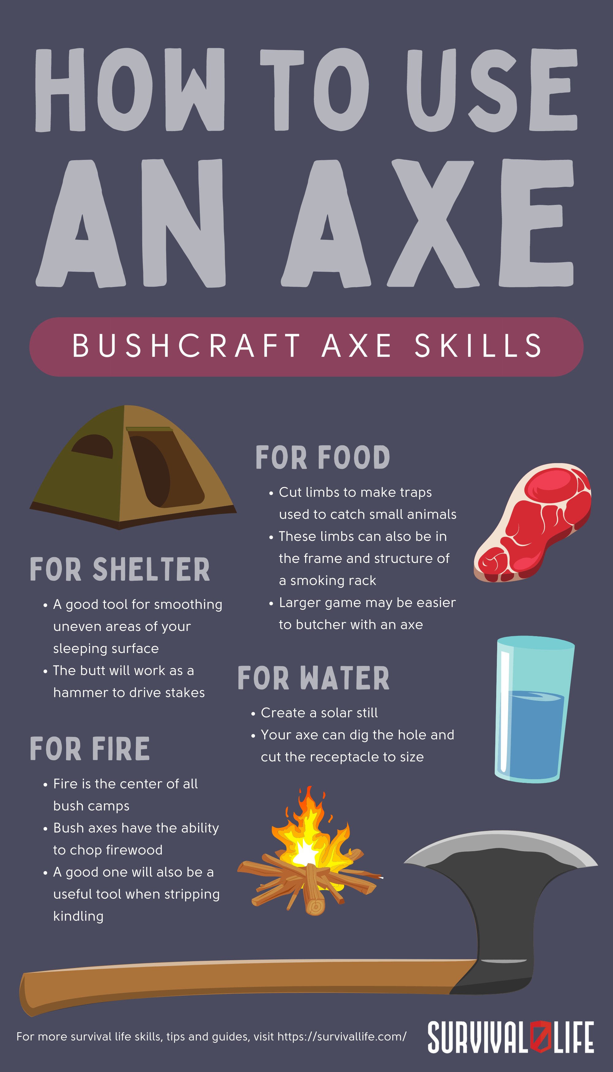 How to Use an Axe |  Bushcraft Axe Skills