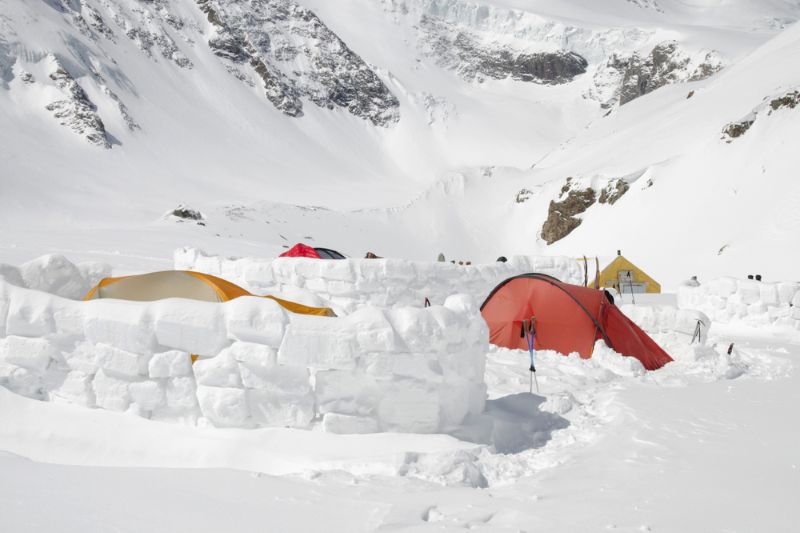 winter-alpine-landscape-tents-inside-snow Uses for Snow