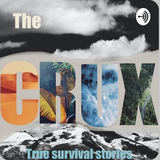 the crux survival stories podcast banner