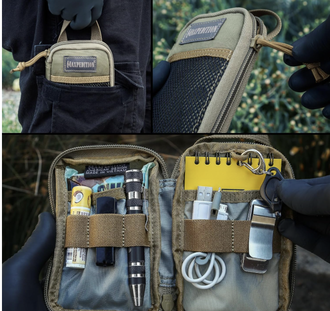 Making A Pocket-Sized Survival Kit pocket-sized survival kit Maxpedition Micro Pocket Organizer