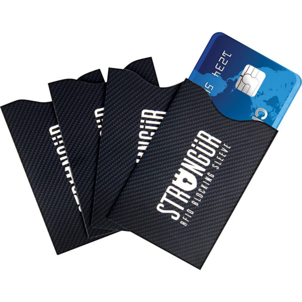 Strongur RFID Credit Card Sleeve 4 Pack