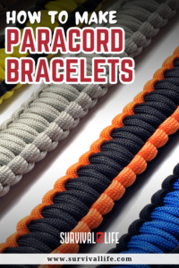 How To Make Paracord Survival Bracelets | DIY Survival Prepping