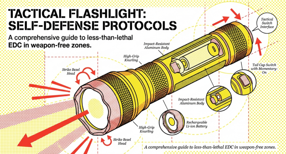 TUTORIAL: How To Use Your Tactical Flashlight As a Self-Defense Tool use a tactical flashlight 2026