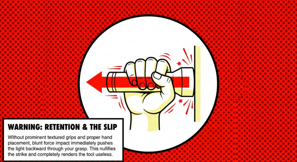 TUTORIAL: How To Use Your Tactical Flashlight As a Self-Defense Tool tactical flashlight proper grip