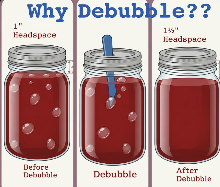 15 Canning Tips To Make Food Last For A Long Time debubble canning