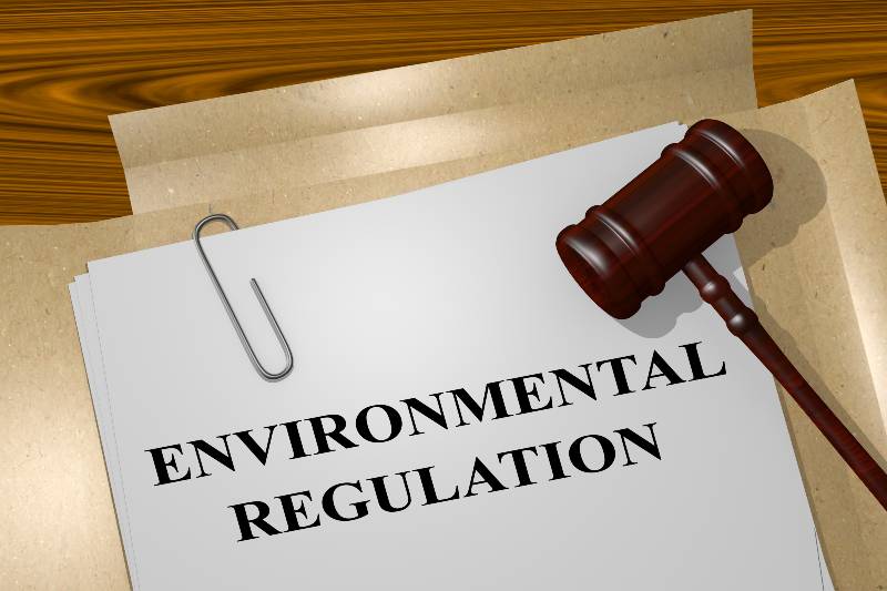 ENVIRONMENTAL REGULATION title on legal document Environmental Policy ss 1