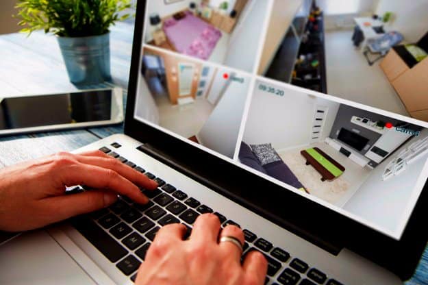 Perfect Spots To Set Up Your Home Security Cameras home camera cctv monitoring system home security cameras getty 1