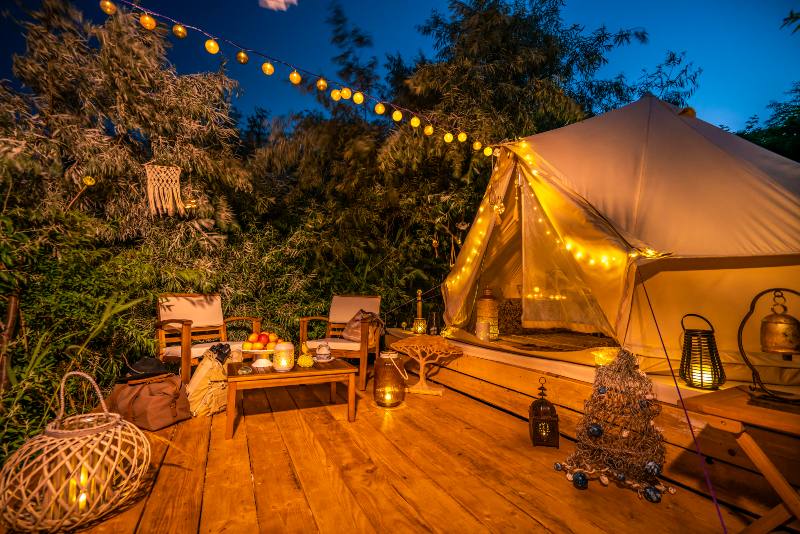 Valentines Day Camping