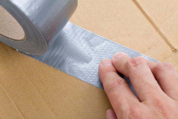 Everyday Items That Could Save Your Life: Hidden Survival Uses roll grey duct tape close shot Bug Out Bag List ss 1
