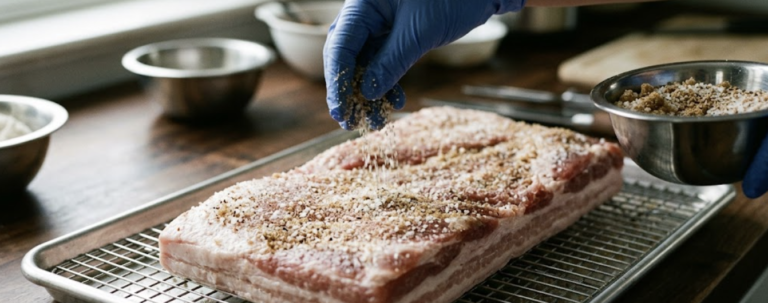 salt curing meat featured