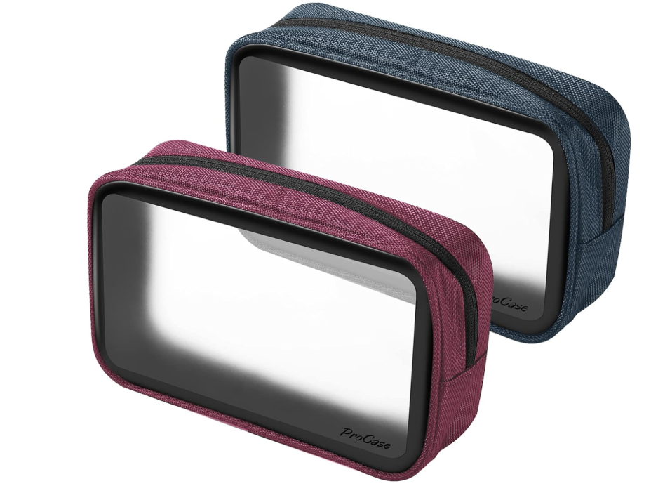 TSA Approved Clear Travel Toiletry Bag