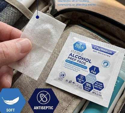 tsa approved medical kit neospirin alcohol